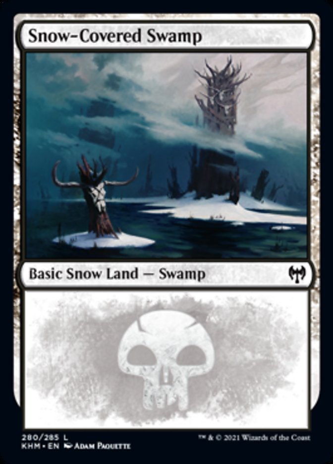 Snow-Covered Swamp (280) [Kaldheim] | Sanctuary Gaming