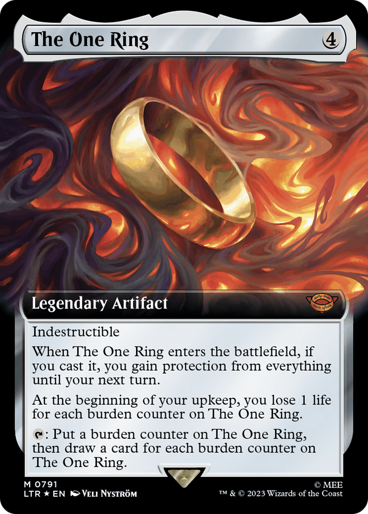 The One Ring (Extended Art) (Surge Foil) [The Lord of the Rings: Tales of Middle-Earth] | Sanctuary Gaming