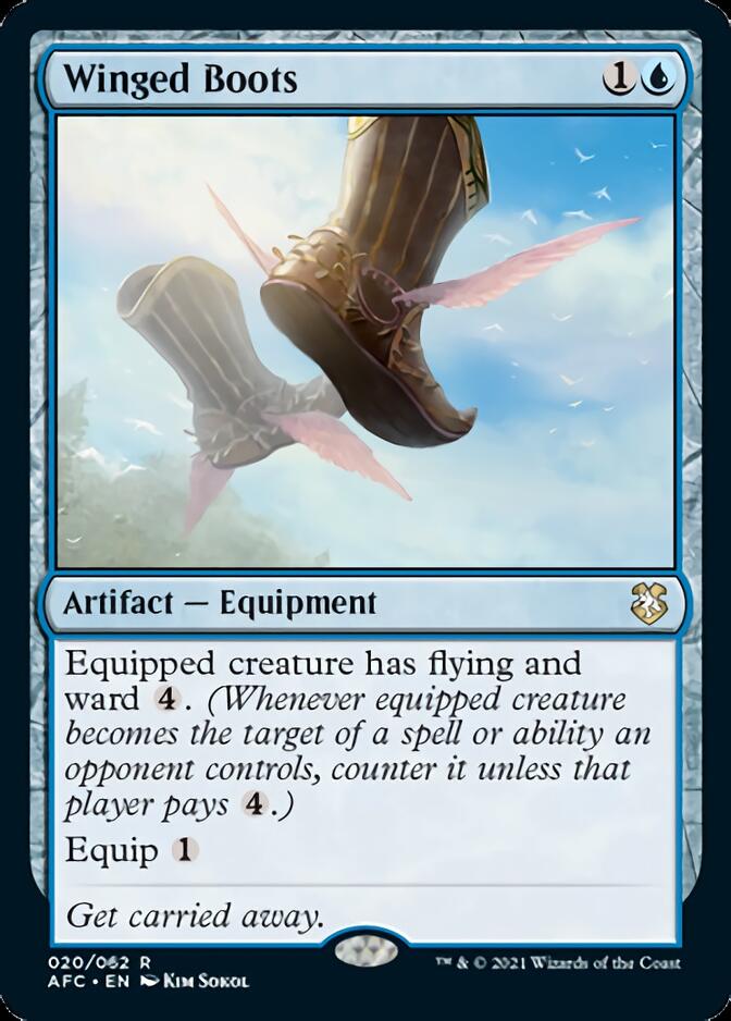 Winged Boots [Dungeons & Dragons: Adventures in the Forgotten Realms Commander] | Sanctuary Gaming