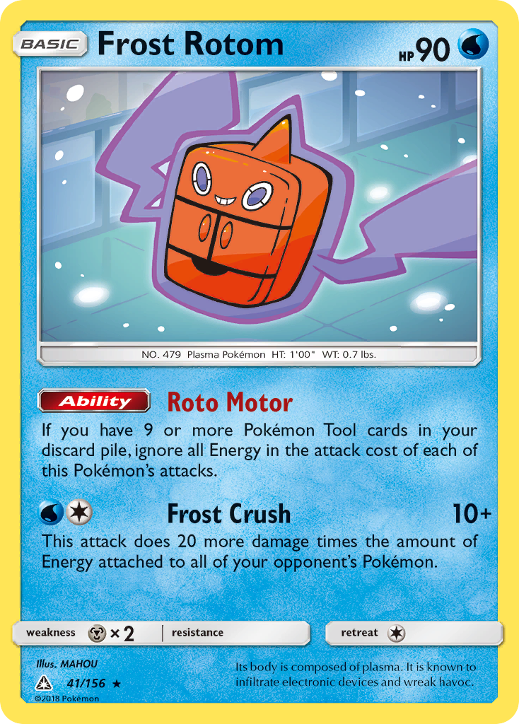 Frost Rotom (41/156) [Sun & Moon: Ultra Prism] | Sanctuary Gaming