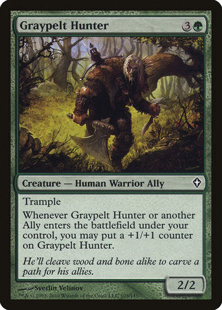 Graypelt Hunter [Worldwake] | Sanctuary Gaming