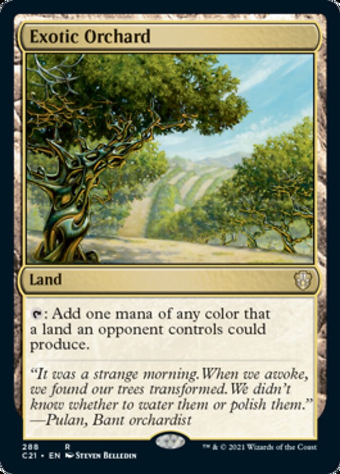 Exotic Orchard [Commander 2021] | Sanctuary Gaming