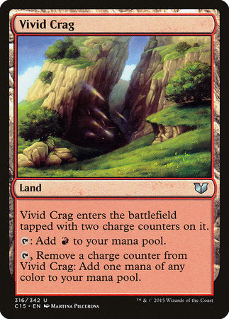 Vivid Crag [Commander 2015] | Sanctuary Gaming