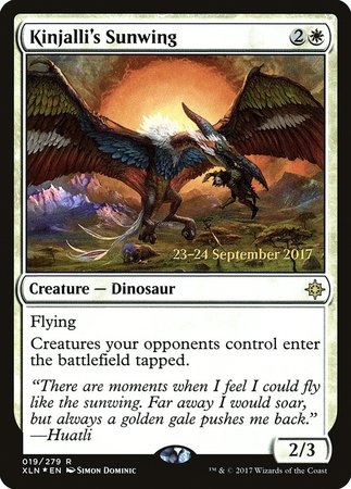 Kinjalli's Sunwing [Ixalan Promos] | Sanctuary Gaming