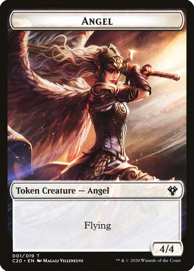 Angel Token [Commander 2020] | Sanctuary Gaming