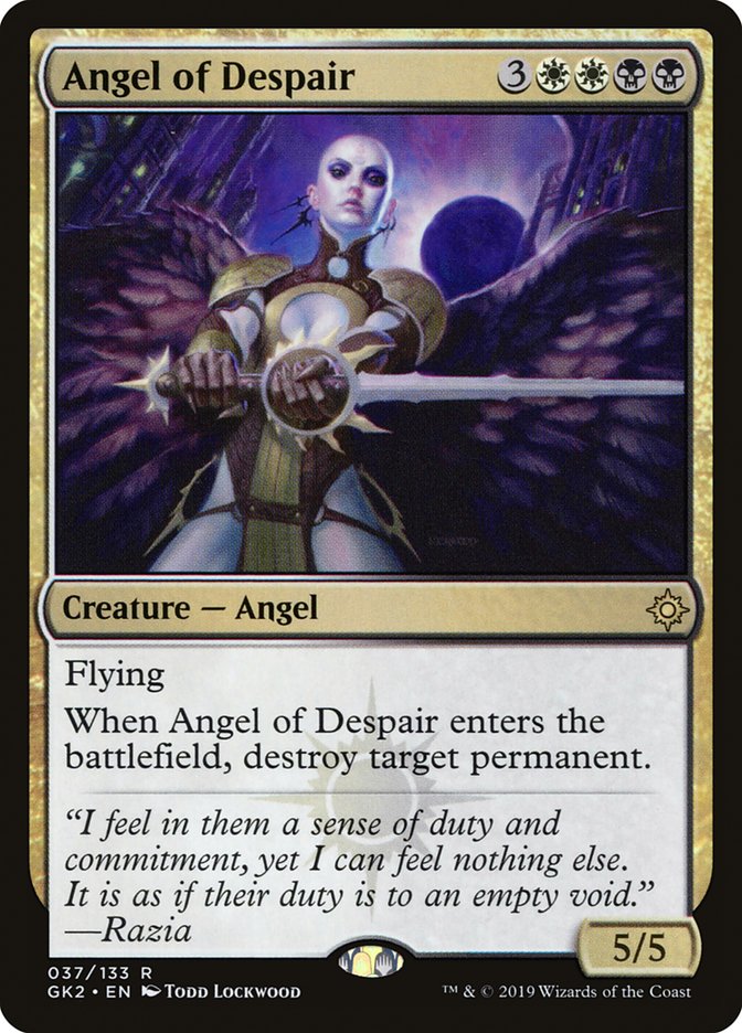 Angel of Despair [Ravnica Allegiance Guild Kit] | Sanctuary Gaming