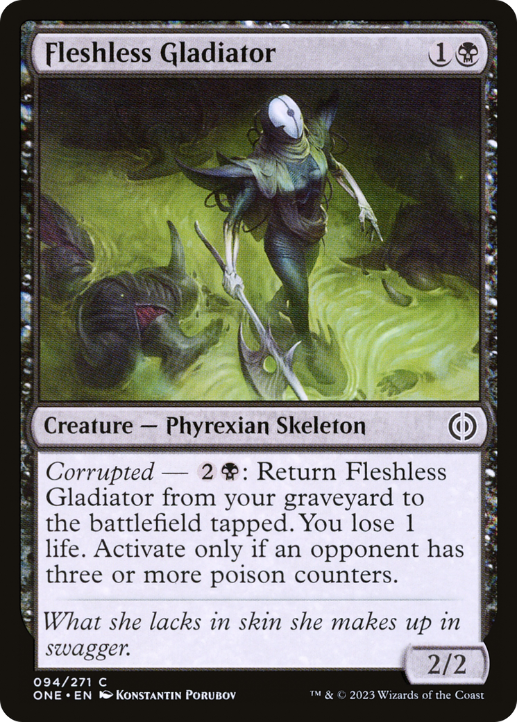 Fleshless Gladiator [Phyrexia: All Will Be One] | Sanctuary Gaming