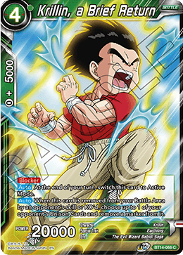 Krillin, a Brief Return (BT14-066) [Cross Spirits] | Sanctuary Gaming