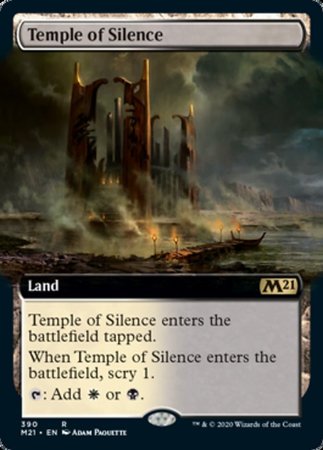 Temple of Silence (Extended Art) [Core Set 2021] | Sanctuary Gaming