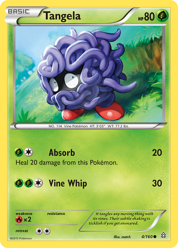 Tangela (4/160) [XY: Primal Clash] | Sanctuary Gaming