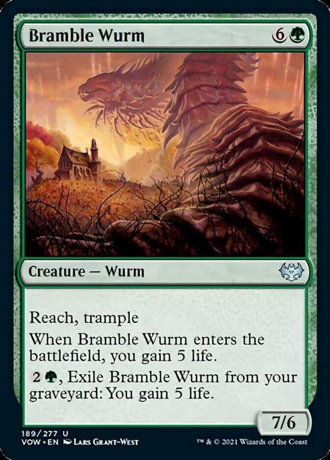 Bramble Wurm [Innistrad: Crimson Vow] | Sanctuary Gaming