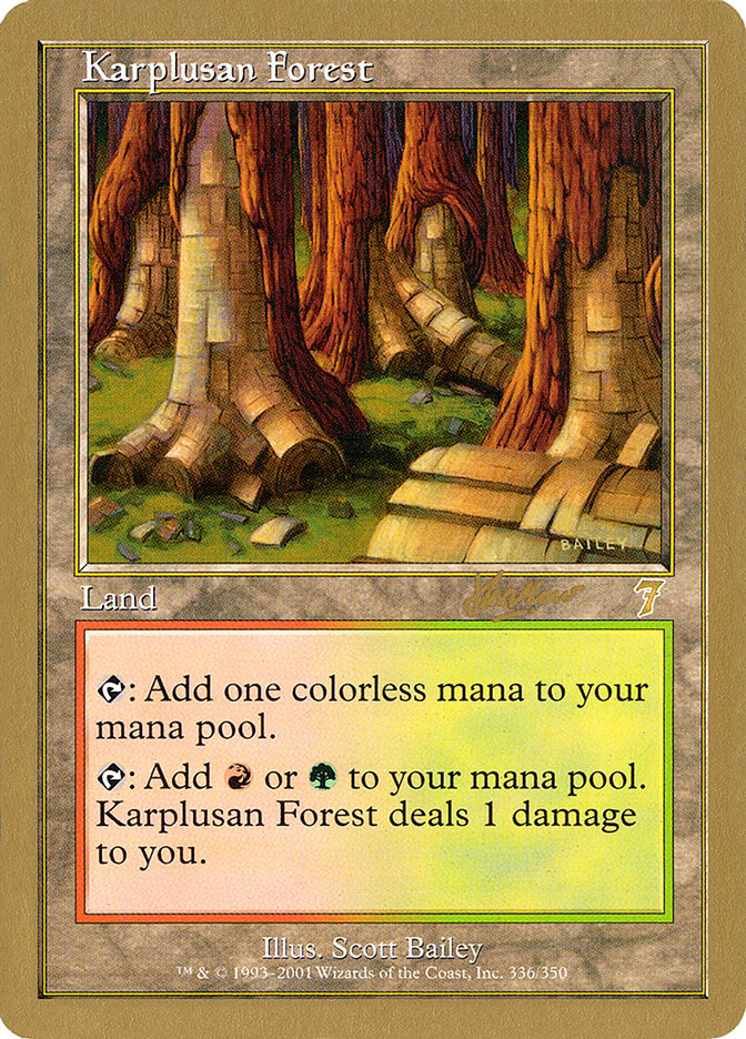 Karplusan Forest (Sim Han How) [World Championship Decks 2002] | Sanctuary Gaming