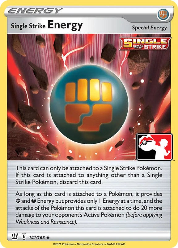 Single Strike Energy (141/163) [Prize Pack Series Two] | Sanctuary Gaming