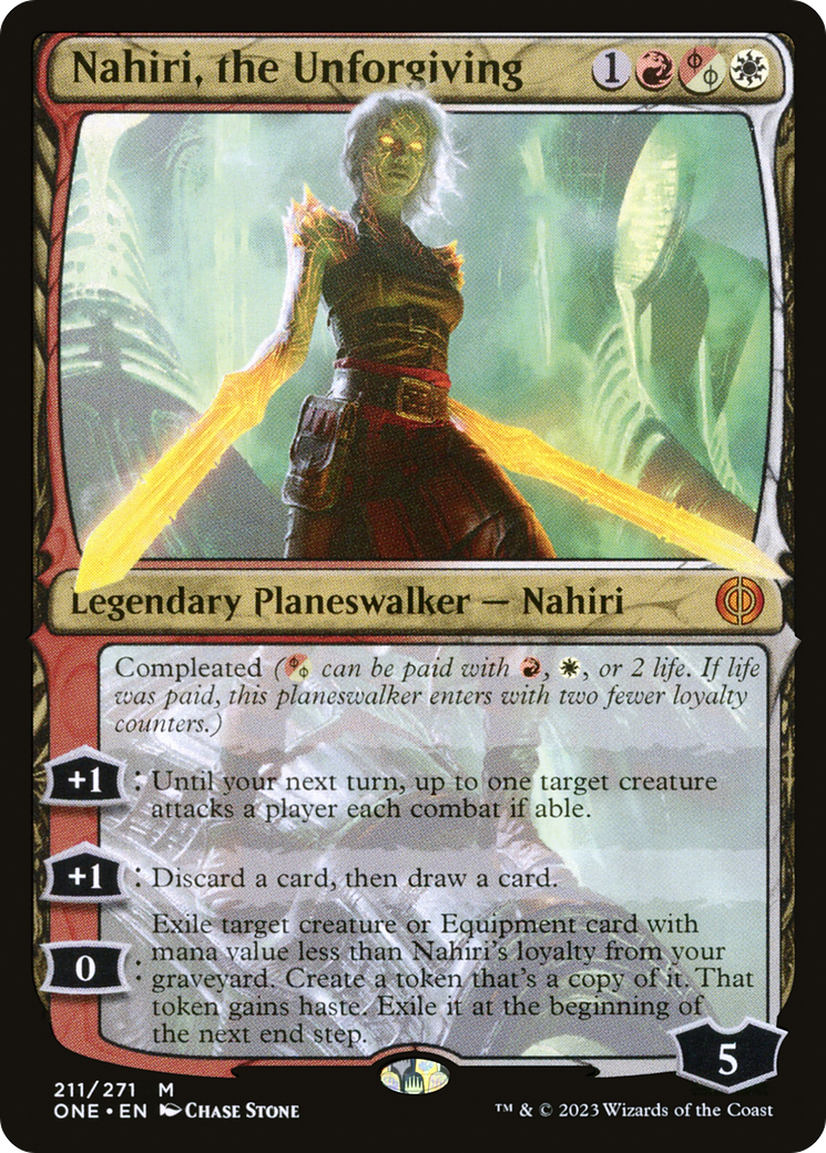 Nahiri, the Unforgiving [Phyrexia: All Will Be One] | Sanctuary Gaming