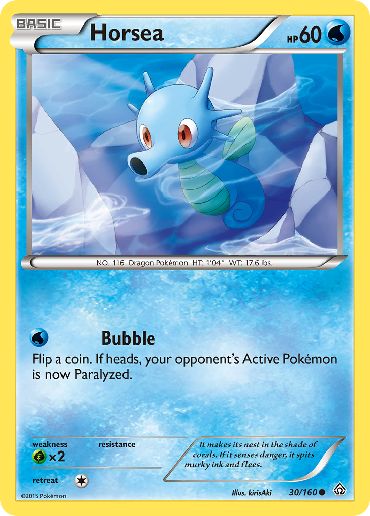 Horsea (30/160) [XY: Primal Clash] | Sanctuary Gaming