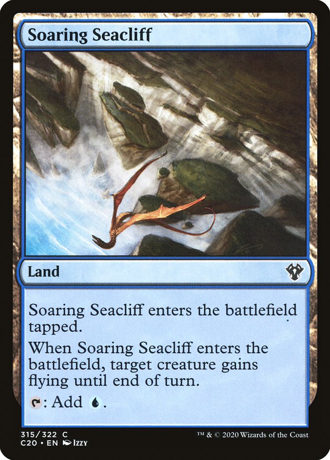 Soaring Seacliff [Commander 2020] | Sanctuary Gaming