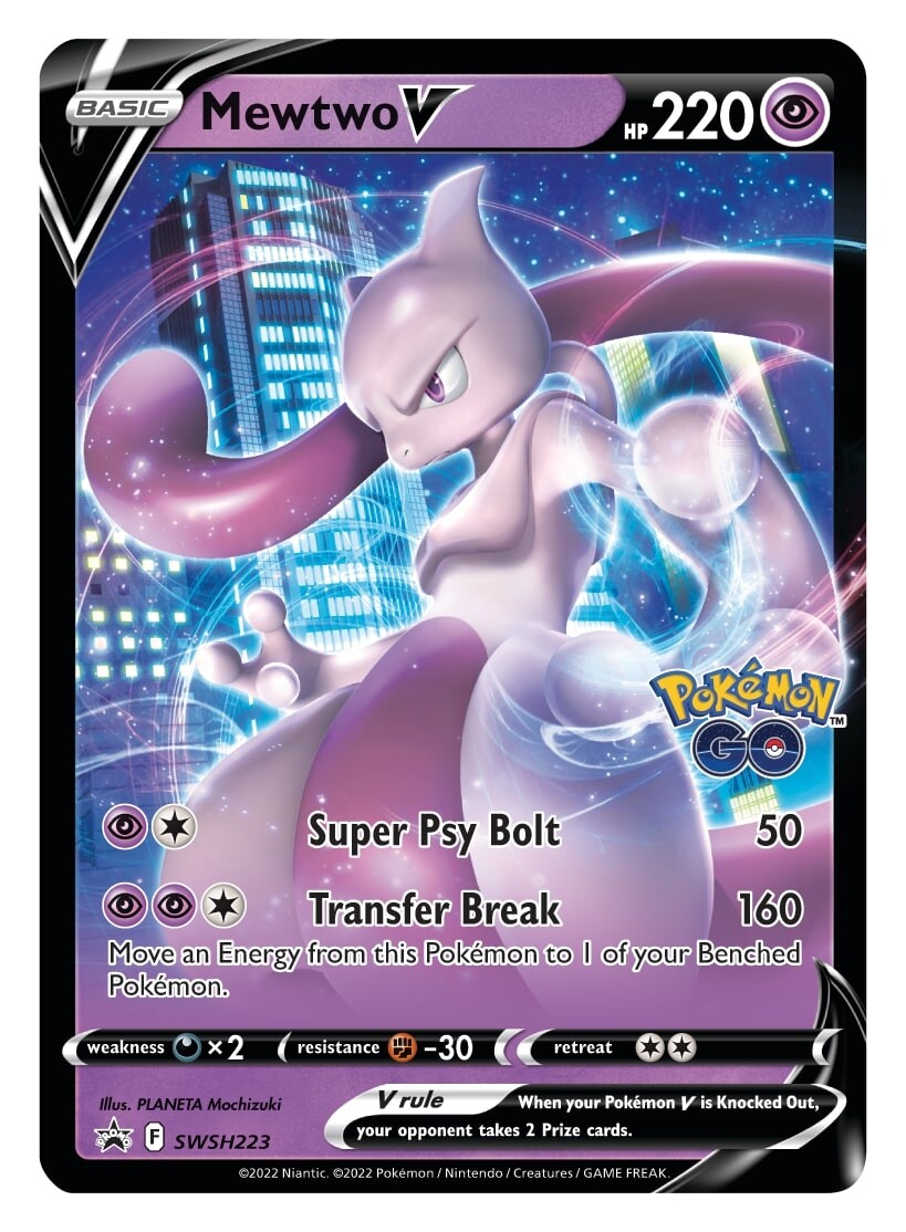 Mewtwo V (SWSH223) [Sword & Shield: Black Star Promos] | Sanctuary Gaming