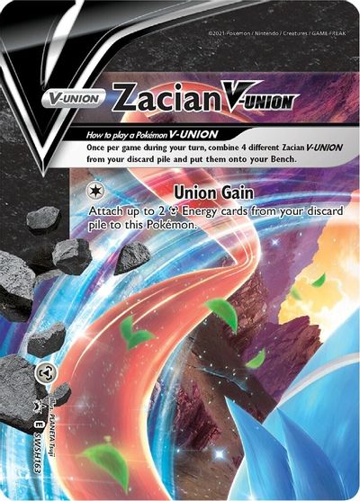 Zacian V-Union (SWSH163) [Sword & Shield: Black Star Promos] | Sanctuary Gaming