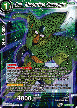 Cell, Absorption Onslaught (EX20-07) [Ultimate Deck 2022] | Sanctuary Gaming