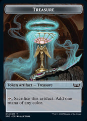 Treasure (014) // Spirit Double-sided Token [Streets of New Capenna Tokens] | Sanctuary Gaming