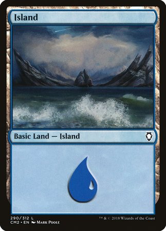 Island (290) [Commander Anthology Volume II] | Sanctuary Gaming