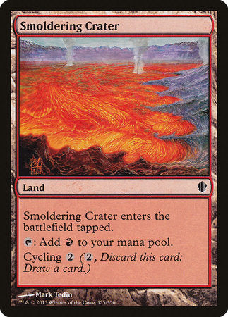 Smoldering Crater [Commander 2013] | Sanctuary Gaming
