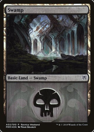 Swamp - Dimir (A02) [GRN Ravnica Weekend] | Sanctuary Gaming