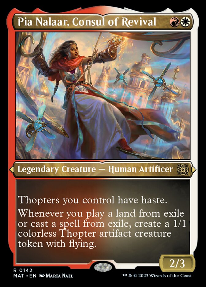 Pia Nalaar, Consul of Revival (Foil Etched) [March of the Machine: The Aftermath] | Sanctuary Gaming