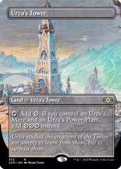 Urza's Tower (Borderless) [Double Masters] | Sanctuary Gaming