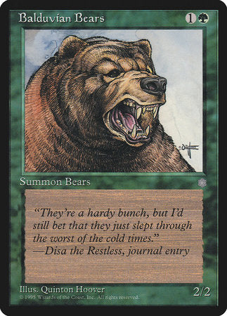 Balduvian Bears [Ice Age] | Sanctuary Gaming