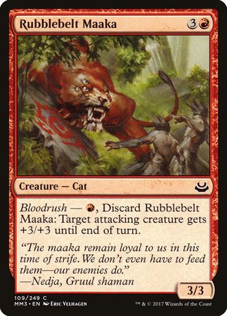 Rubblebelt Maaka [Modern Masters 2017] | Sanctuary Gaming