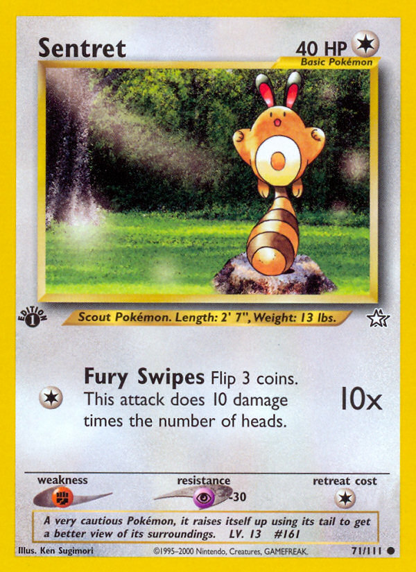 Sentret (71/111) [Neo Genesis 1st Edition] | Sanctuary Gaming