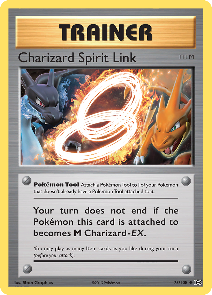 Charizard Spirit Link (75/108) [XY: Evolutions] | Sanctuary Gaming
