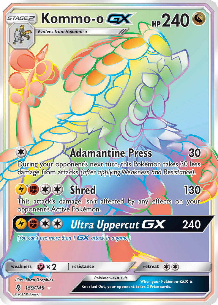 Kommo-o GX (159/145) [Sun & Moon: Guardians Rising] | Sanctuary Gaming