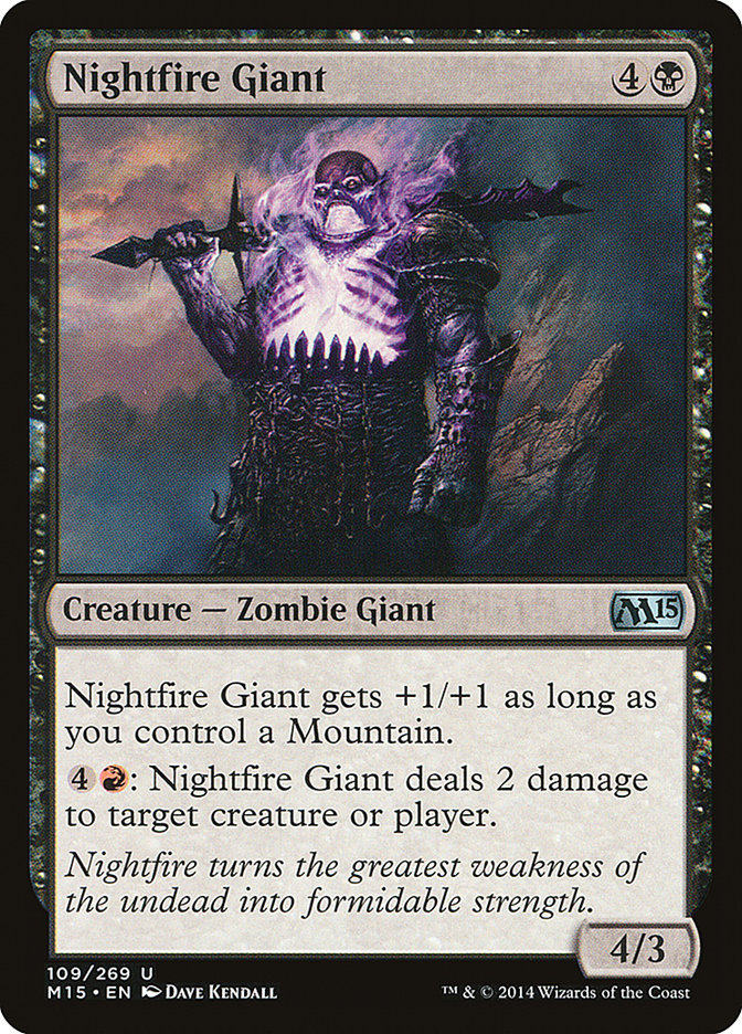 Nightfire Giant [Magic 2015] | Sanctuary Gaming