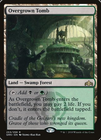 Overgrown Tomb [Guilds of Ravnica] | Sanctuary Gaming