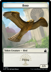 Bird // Zombie Double-Sided Token [Ravnica Remastered Tokens] | Sanctuary Gaming