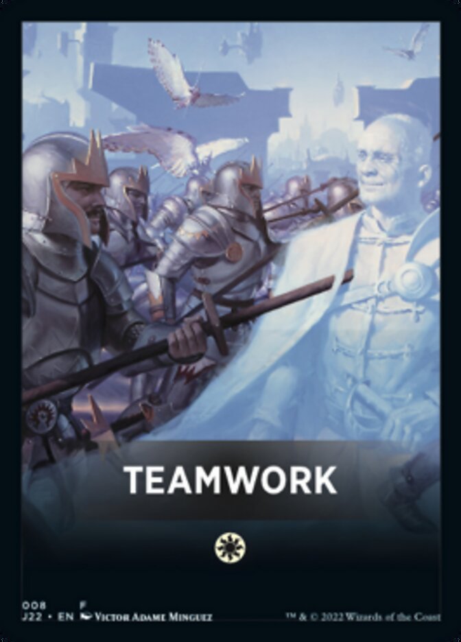 Teamwork Theme Card [Jumpstart 2022 Front Cards] | Sanctuary Gaming