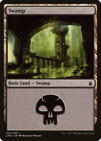 Swamp (304) [Commander Anthology] | Sanctuary Gaming
