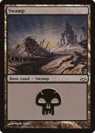Swamp (59) [Duel Decks: Divine vs. Demonic] | Sanctuary Gaming