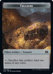 Egg // Treasure Double-sided Token [Double Masters 2022 Tokens] | Sanctuary Gaming
