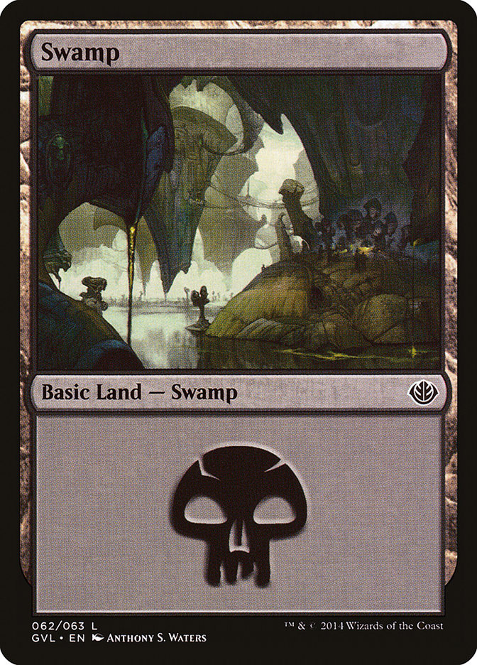 Swamp (62) (Garruk vs. Liliana) [Duel Decks Anthology] | Sanctuary Gaming
