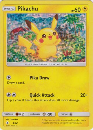 Pikachu (4/12) [McDonald's Promos: 2018 Collection] | Sanctuary Gaming