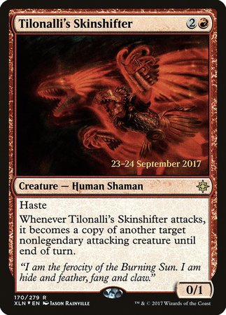 Tilonalli's Skinshifter [Ixalan Promos] | Sanctuary Gaming