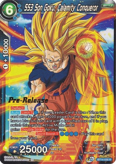 SS3 Gotenks, Calamity Challenger (BT14-046) [Cross Spirits Prerelease Promos] | Sanctuary Gaming