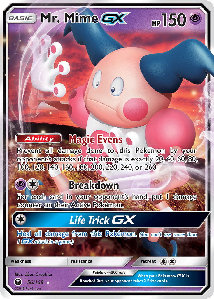 Mr. Mime GX (56/168) [Sun & Moon: Celestial Storm] | Sanctuary Gaming