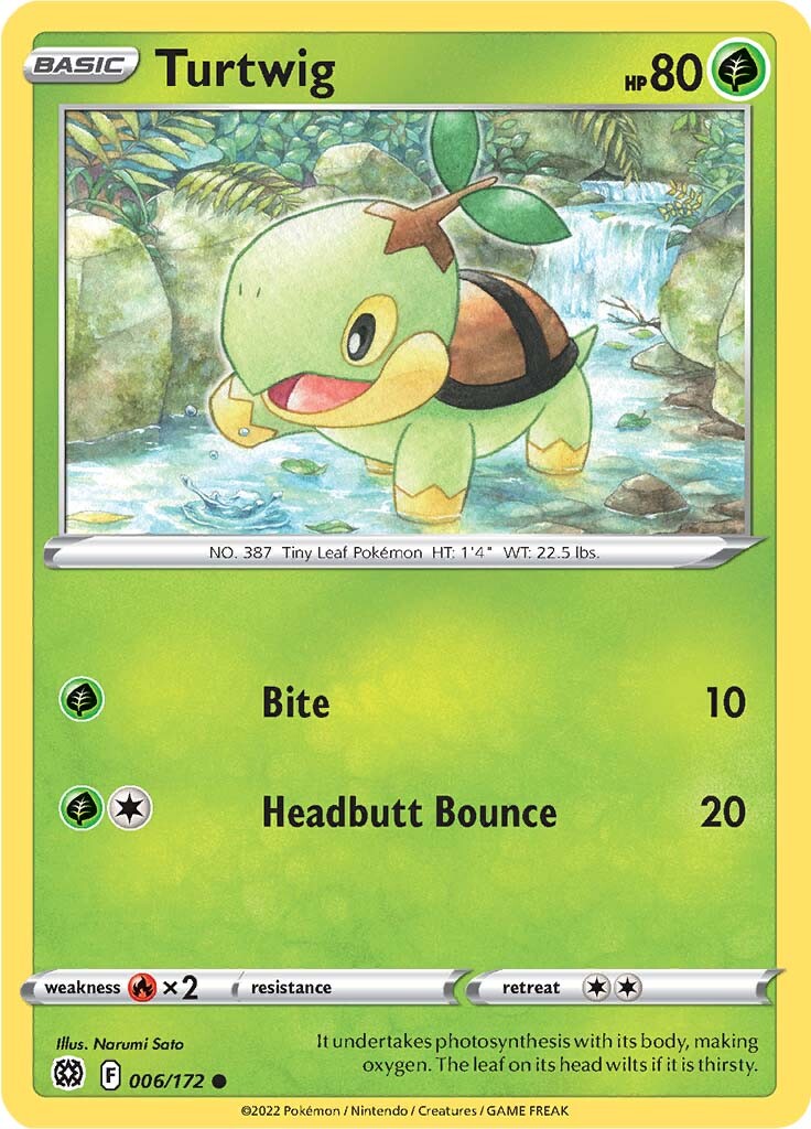 Turtwig (006/172) [Sword & Shield: Brilliant Stars] | Sanctuary Gaming