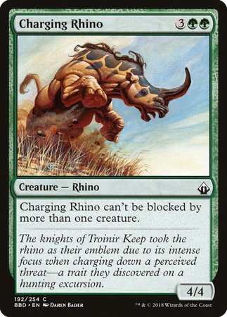 Charging Rhino [Battlebond] | Sanctuary Gaming
