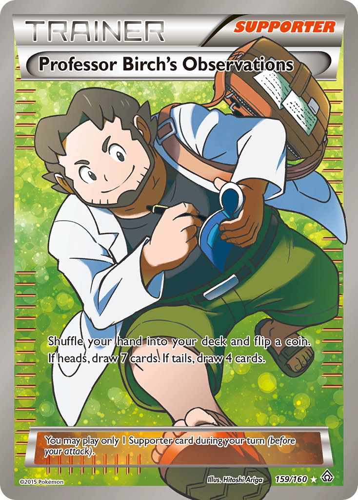 Professor Birch's Observations (159/160) [XY: Primal Clash] | Sanctuary Gaming