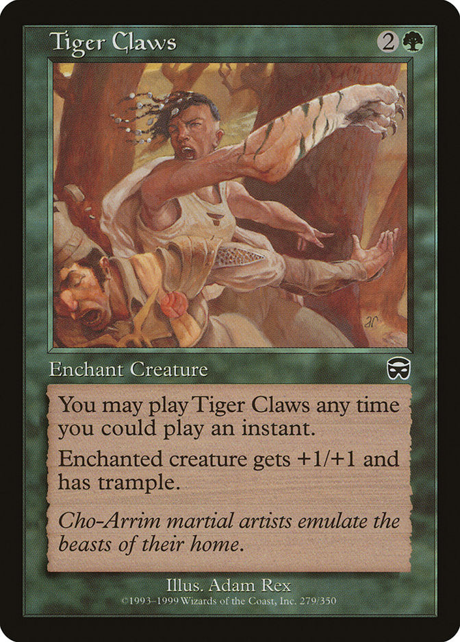 Tiger Claws [Mercadian Masques] | Sanctuary Gaming